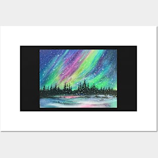 Aurora Borealis Posters and Art